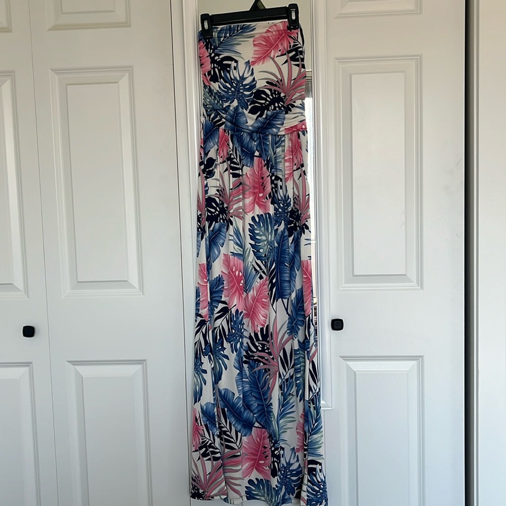 Vanilla Bay New With Tags Tropical Tube Dress Size Small
